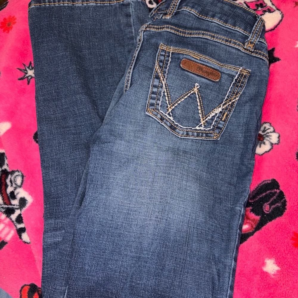 Wrangler Women's Dark Blue Boot Cut Jeans